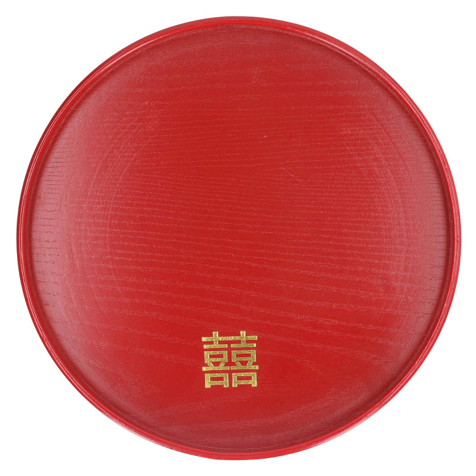 

Деревянный сервировочный поднос Декоративное сервировочное блюдо Тарелка для закусок и фруктов для гостиной, журнального столика, кухни Round M