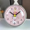 Compacts Sution Cup Adhesive Small Wall Clock Accurate Movement Anti Fog Design Bathroom Clock For Home Dorm Workshop