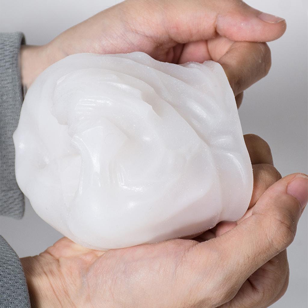 Flexible Silikon-Bastelformen mit Mutter und Kind Silikon-Kerzengießformen für die Kerzenherstellung und Ornamente