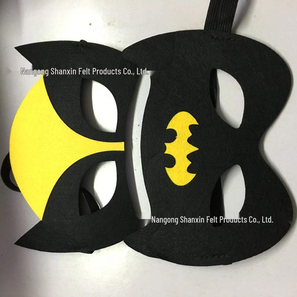 Children's Cartoon Halloween Masquerade Felt Eye Mask