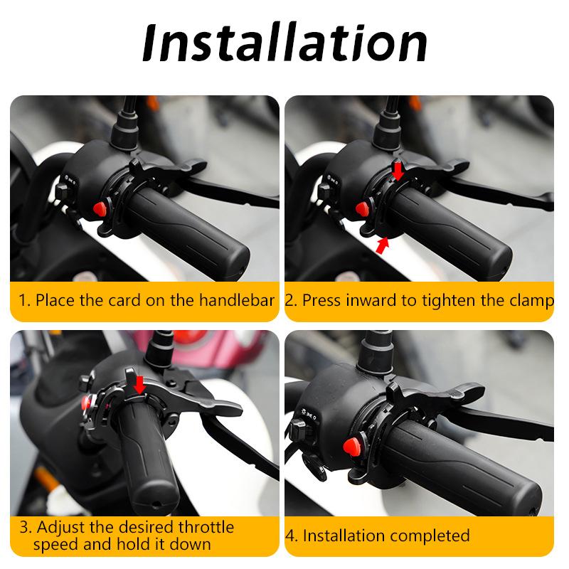 Cruise Control For Motorcycle Throttle Universal Motorcycle Cruise Throttle Assist Clips Handlebar Clip Motorcycle Accessories