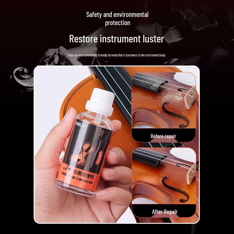 Universal String Instrument Rosin Cleaner and Remover
