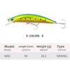 ABS Lure Fishing Bait Long-Cast Sinking Minnow Artificial Hard Bait 263g/90mm Freshwater Sea Shore Fishing Snakehead