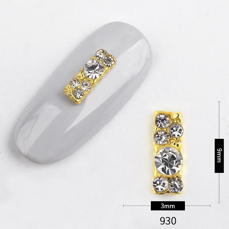 5pc/pack Nail Rhinestone 3D Acrylic Tips DIY Decoration Nail Art Manicure