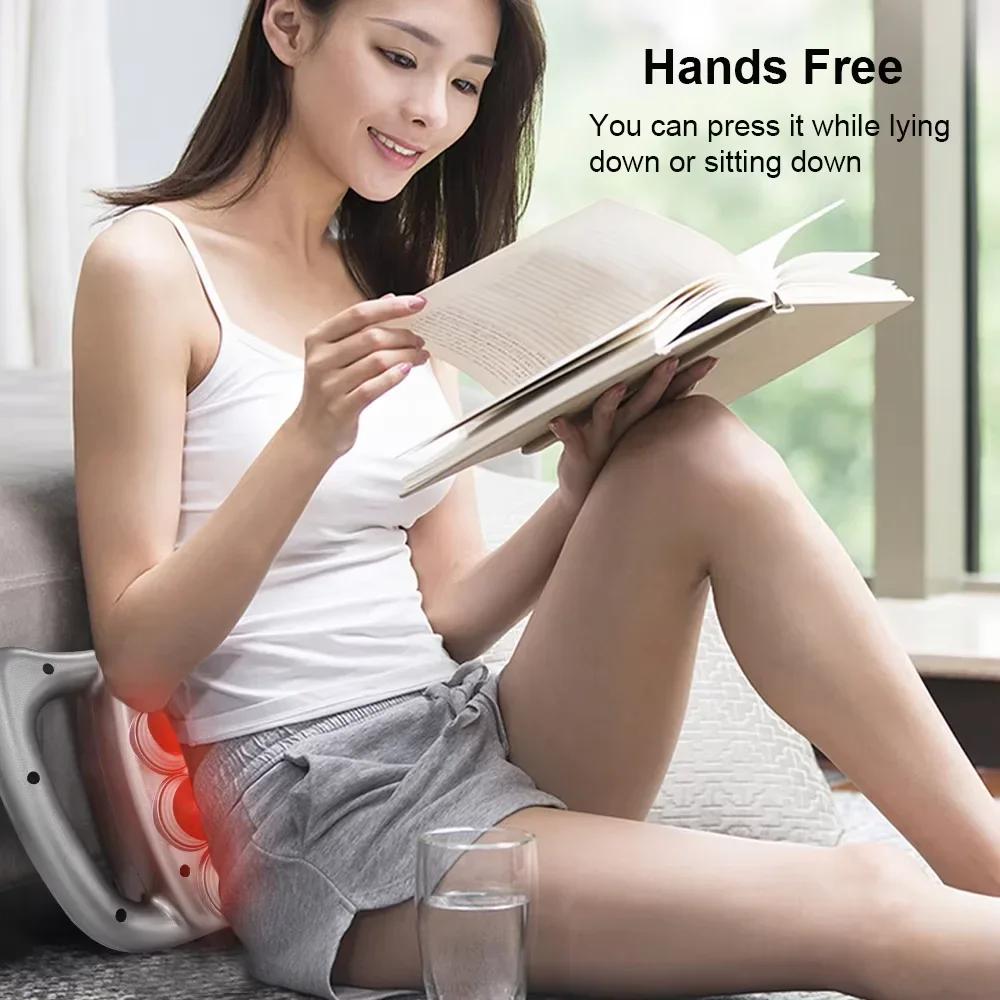 Durable And Safe Fascia Gun 16-Head Muscle Massage Gun Professional Body Leg Back Shoulder Waist Fascia Gun High Frequency Vibration Massager Gun