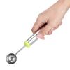 3pcs Multi Function Fruit Carving Device Wat Melon Scoop Melon Digg  Fruit Pulp   Removal Tool(3pcs Set GreenSilv )