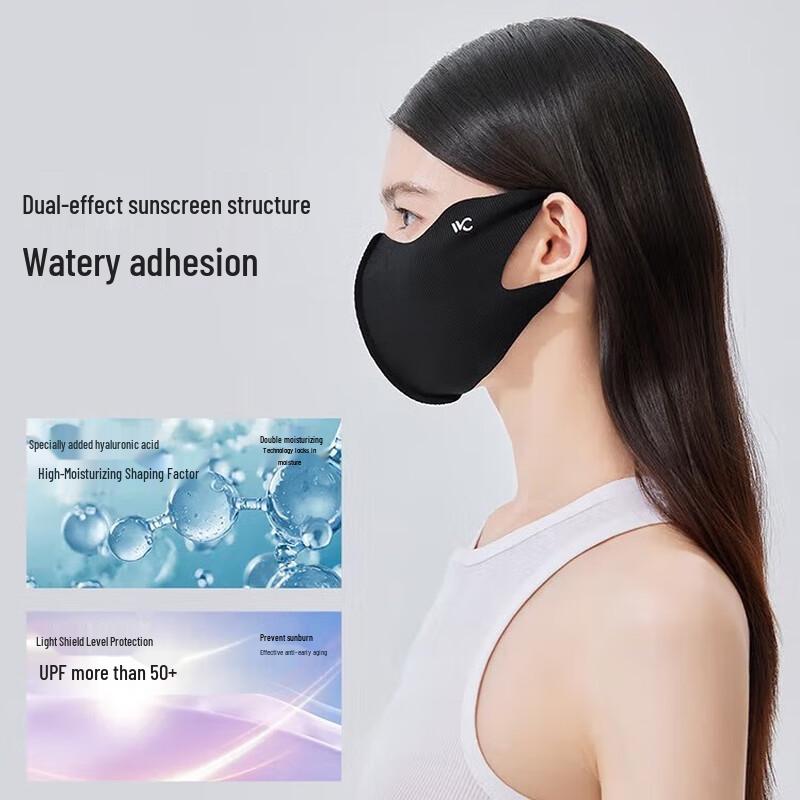 VVC Hyaluronic Acid UV Protection Breathable Cotton Face Mask