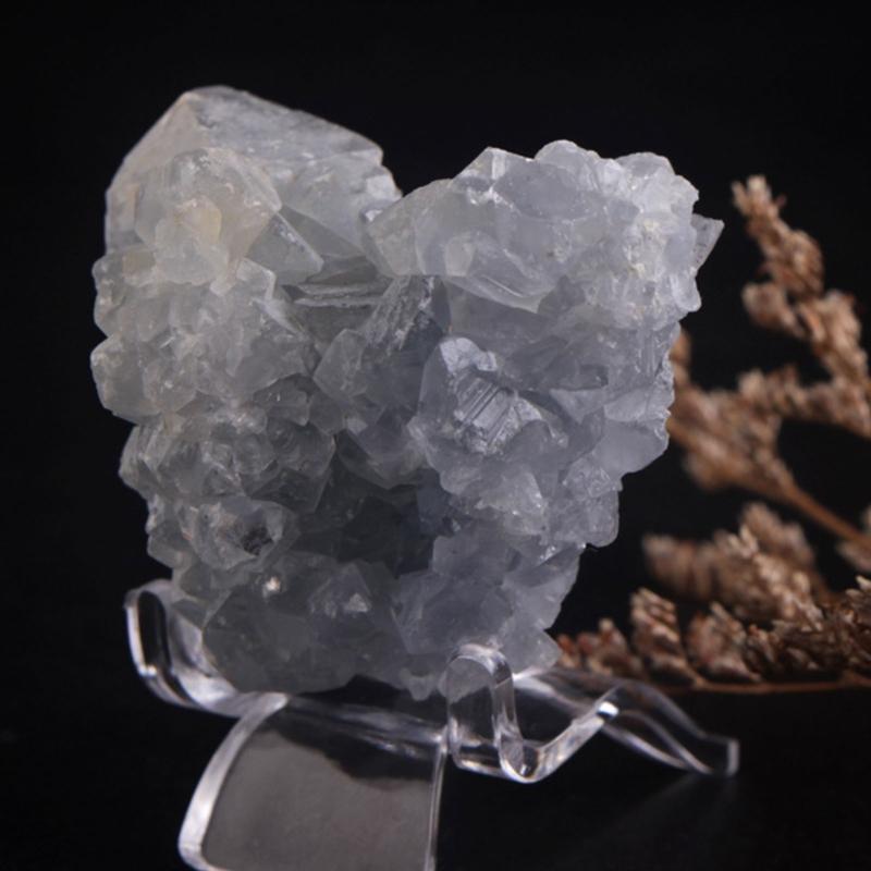 10Pcs Crystal Stone Display Holder Supporting Base Mineral Stand Display for School Office New Year Party Decoration