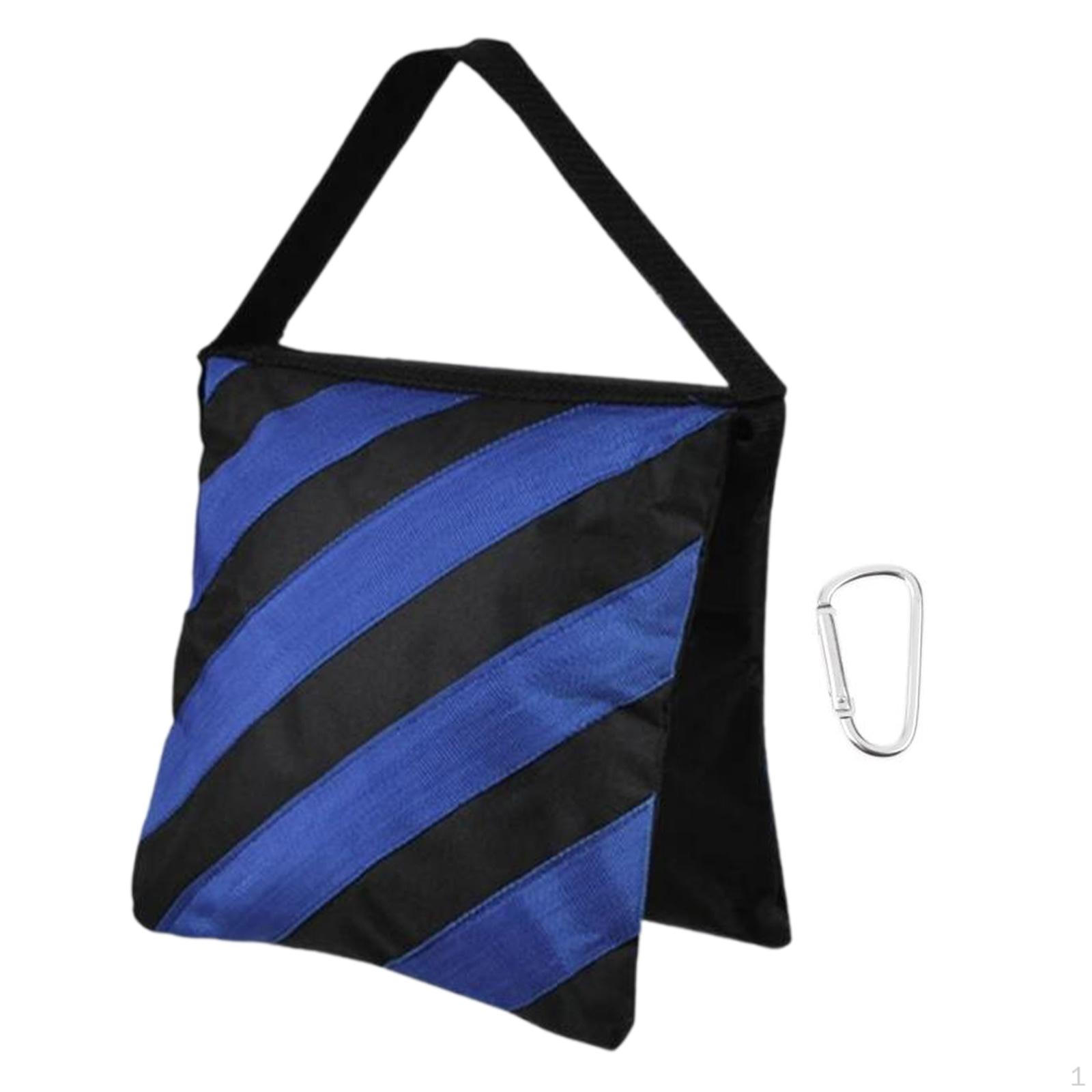 

Фотографический мешок для утяжеления, пустой песок, прочный, ткань Оксфорд, мешок с песком с крючком для синий