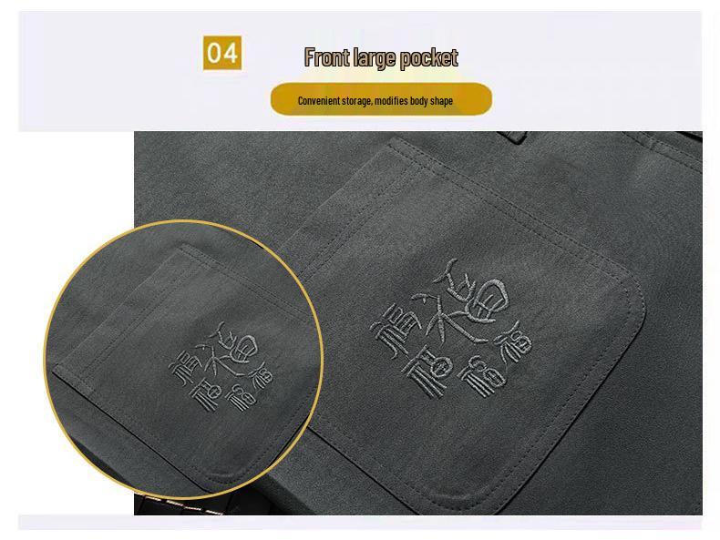 Men's Chinese Style Summer Short-Sleeve Tang Suit