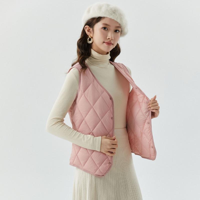 

Women s autumn and winter short velvet vest liner to keep warm, comfortable and simple women s vest S (80-47.5kg)