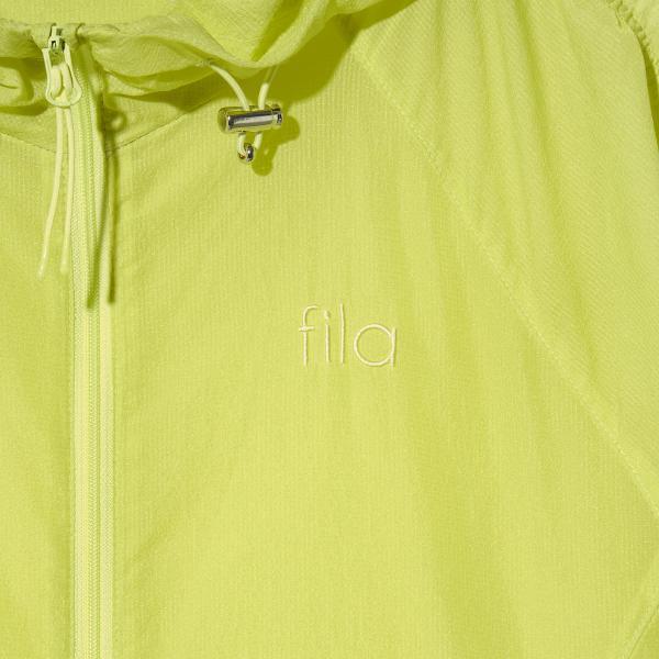 Fila Lightweight Ripstop Shirring Hooded Windbreaker