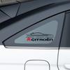 2 Stück Auto Rückspiegel Seitenaufkleber Fahrzeugkarosserie Für Citroen C1 DS3 C2 C3 Vts C4 Saxo C4L C5 C6 C8 Xsara C3-XR Picasso