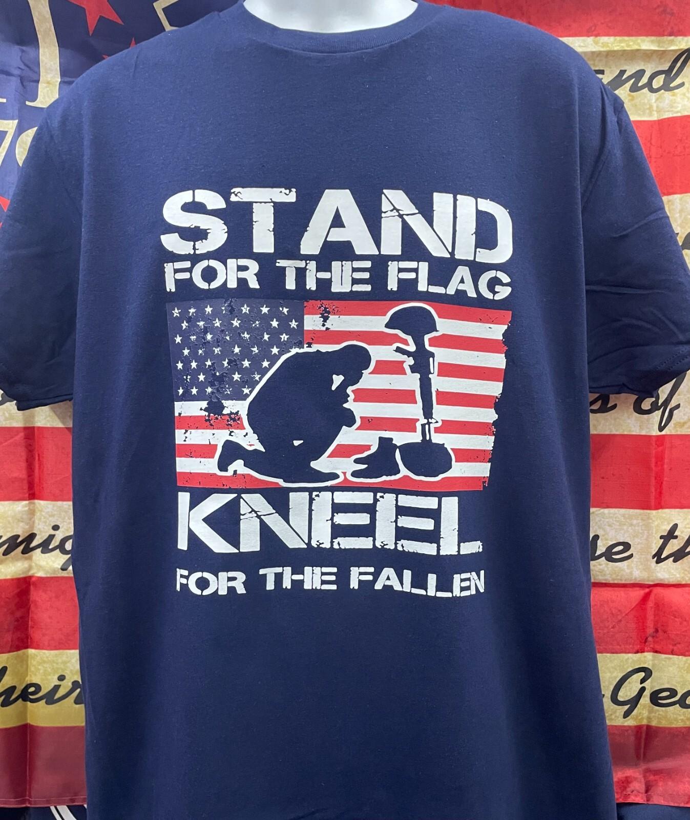 Stand for the Flag, Kneel for the Fallen Shirts S разноцветный