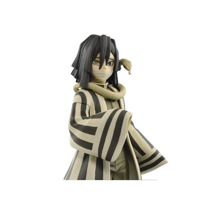 Banpresto Demon Slayer Figure Kizuna Decoration Kataro 6th Form Obanai Iguro Sepia Ver. Black One Size