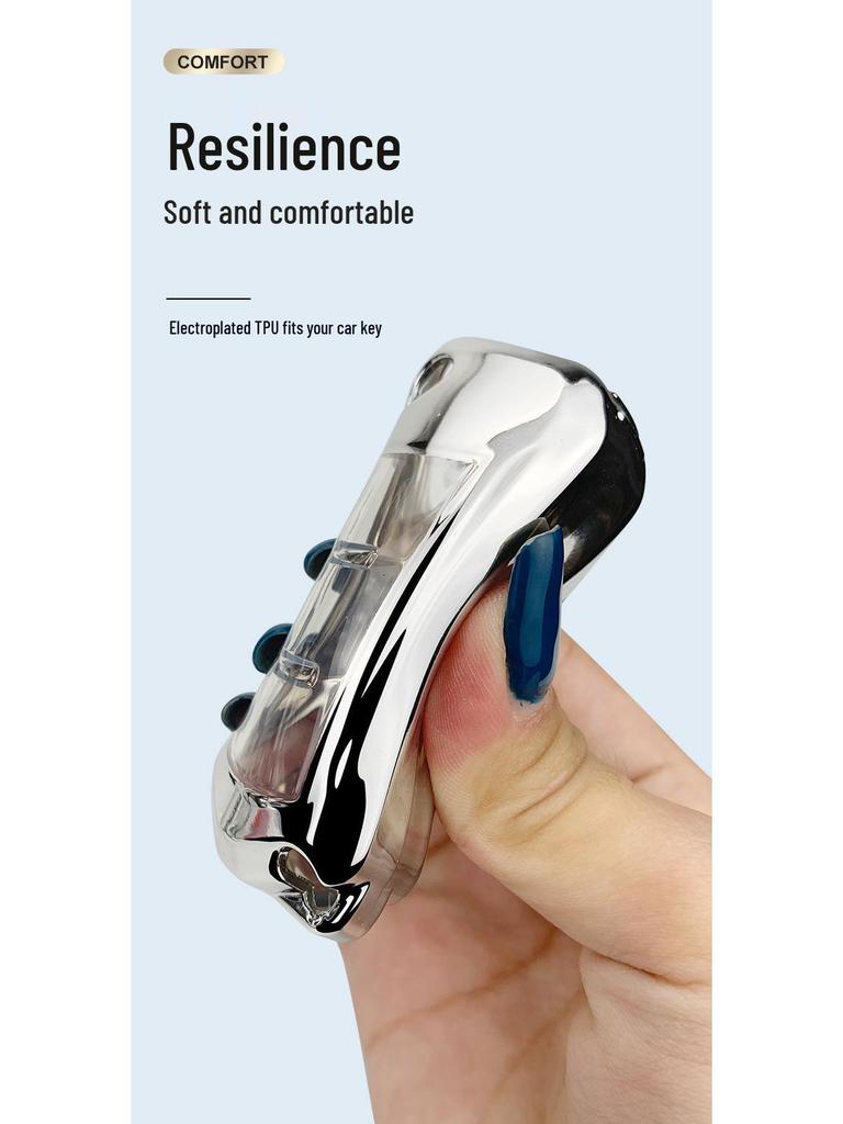 GAC Key Case Folding Style TPU Protective Cover for GS3/GS4/GS5 Car Keys