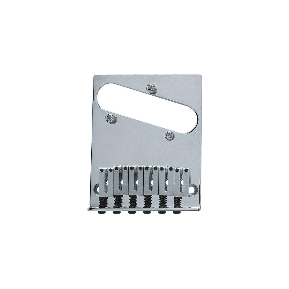 Fender USA Genuine Parts: Fender American Standard Telecaster 6-Saddle Bridge (Telecaster Bridge with Mounting Hardware) 990807100 [Parallel Import]