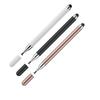 Dual-Purpose-Stift: Doppelspitzen-Kapazitiver Stift mit Scheiben-Silikonspitze für Videobearbeitung, Malen und Fotobearbeitung auf Mobilgeräten und Tablets