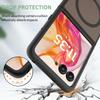 For Motorola Razr 60 Ultra 5G Magnetic Case TPU Frame Acrylic Back Phone Cover Skin Touch