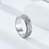 1Pc Fashion Niche Decompression Devil Eye Rotating Eye Ring, Both Men and Women Can