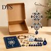 Creative Art Project for Students 12 Zodiac Beaded Ornament DIY Kit, Constellation Pendant Making Craft Set Unique Theme Keychain Bag Decor, Handmade
