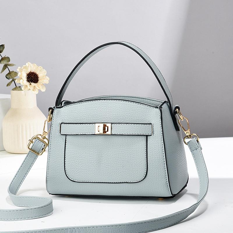 Chic Summer Small Square Bag For Women In Trendy Color Block Soft Leather With Zipper Closure