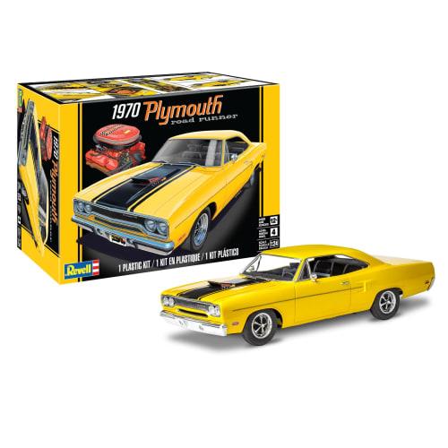 

American Revell 1/24 Scale 70 Plymouth Road Runner Plastic Model 14531 (Molded Color)
