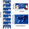 2026 Santa Claus Christmas Money Box with 10 Card Slots - US Dollar Red Envelope Surprise Party Gift