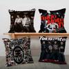 Bill Kaulitz Tom Tokio Hotel Cushion Cover Decorative Pillow Sofa Home Decor Case Pillow Cases