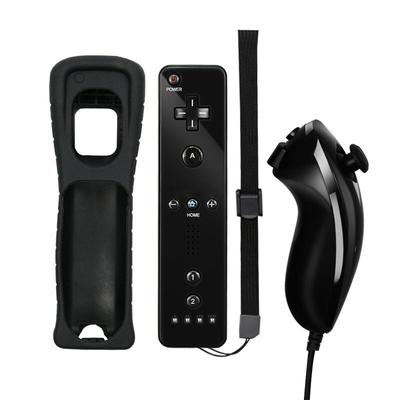 TECTINTER For Nintendo Wii/Wii U 2 In 1 Wireless Remote Controller Gamepad Without Motion Plus Remote Control Wii Joystick
