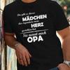 Opa T Shirt There Is This Girl Gift FOR Big S To 5xl Vintage Soft Man Comfortable Slightly