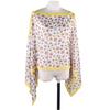 Woman Shawl Flower Print Scarf Breathable Poncho Large Shawl for Sunproof