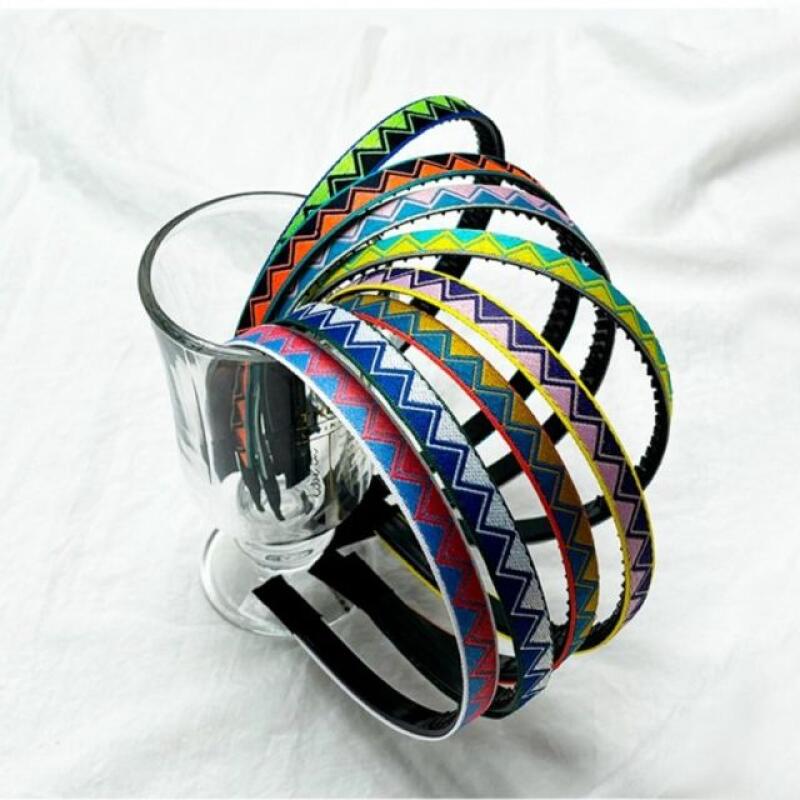 Этническая индийская вышитая повязка на голову Number 1