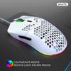 Cave Mouse RGB Luminous Macro Programming Game Mouse With 6 Buttons To Turn Off Lights, Supports Various Wired Mice