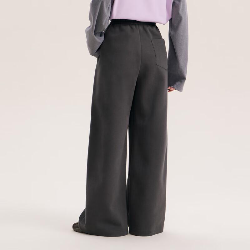 Deesha Girls' Fashion Contrast Appliqué Straight Sweatpants