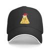 Christmas Cute Cheese Cap Fashion Casual Baseball Caps Adjustable Hat Summer Unisex Baseball Hats Customizable Polychromati