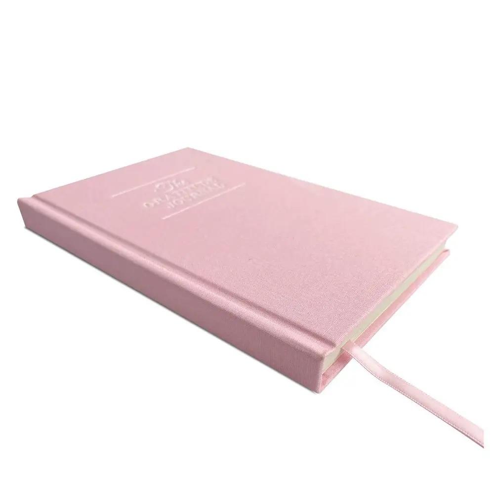 A5 Paper Daily Notebook Ribbon Bookmark Schedule Notebook Gratitude Journal Notebook  Reflection