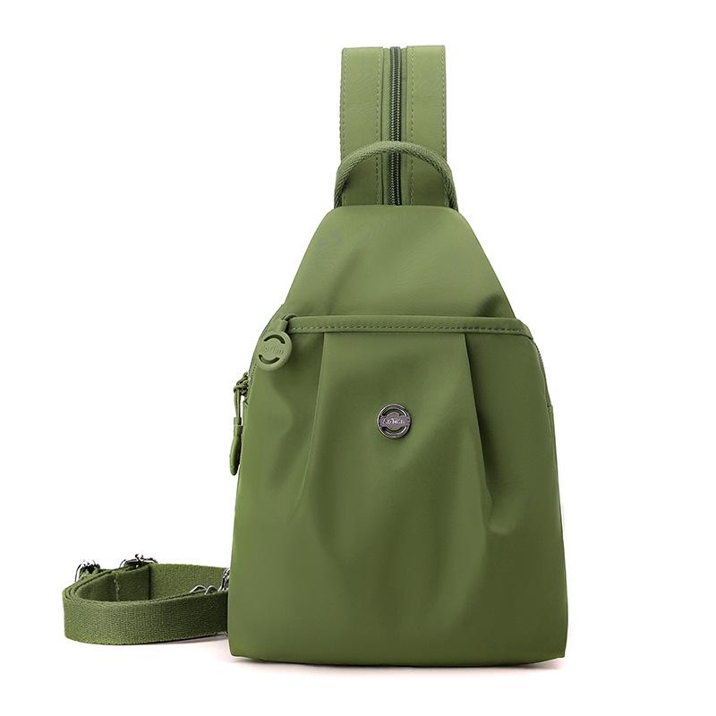 Women's Luxury Oxford Cloth Crossbody Backpack: Large Capacity, Trendy Design.
