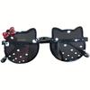 Children's Fashion Trendy Glasses Baby Girl Cute Cat Ear Cartoon Glasses Trendy  New Beach Glasses Travel Decoration Glasses
