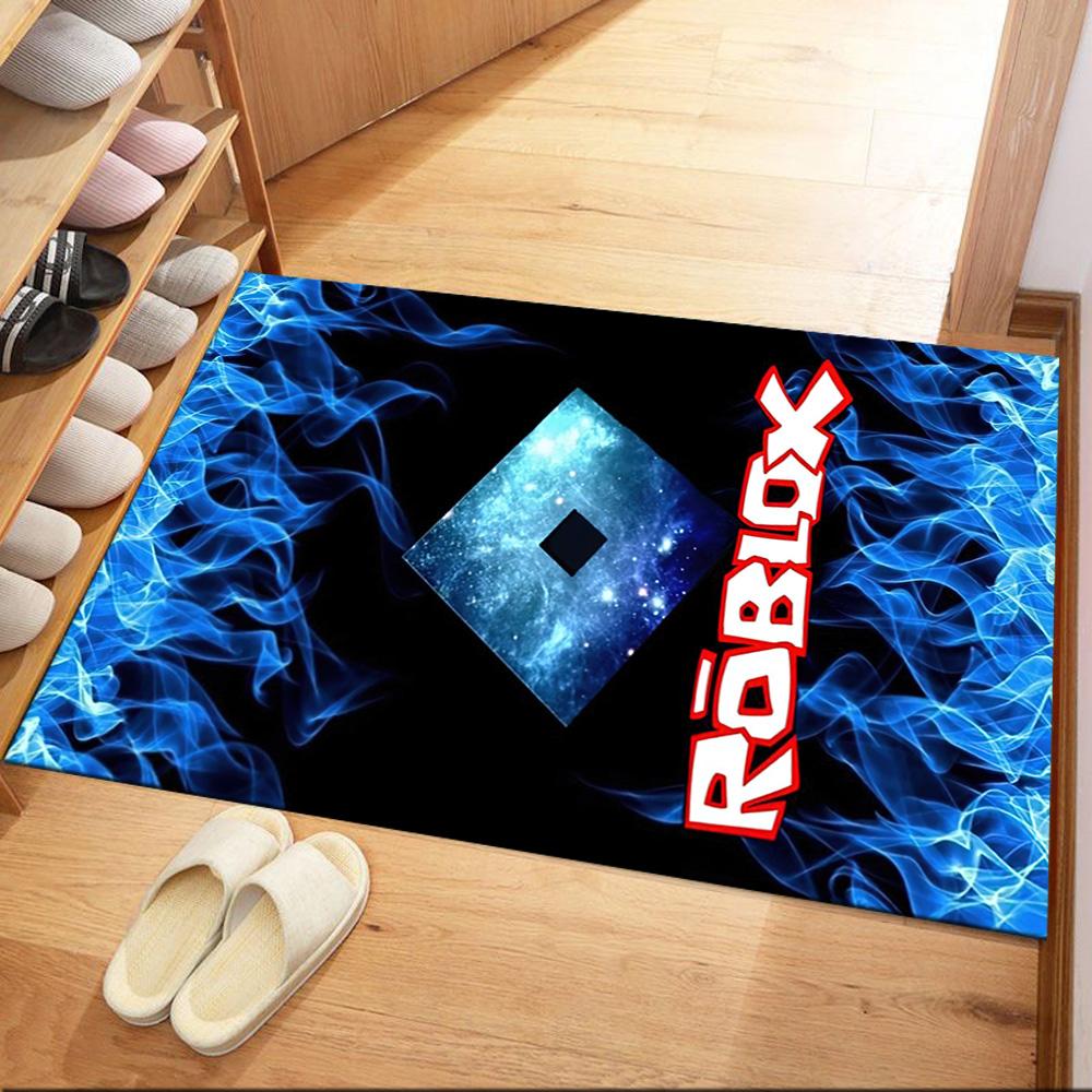 Roblox: Digital Adventure Square rugs are a great choice for living rooms, bedrooms, home décor, and as gifts.
