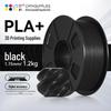CMYKSUPPLIES Filament do drukarki 3D PLA+, 1,75 mm Wtyczka CN (adapter w zestawie)