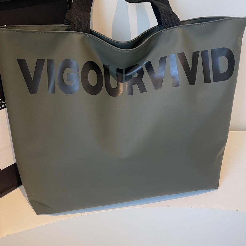 Letter Large Capacity Shoulder Bag Women's Tote Bag