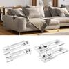 2x Sectional Lock Easy To Use Invisible Self Lock Accessories Steel Sofa Connectors