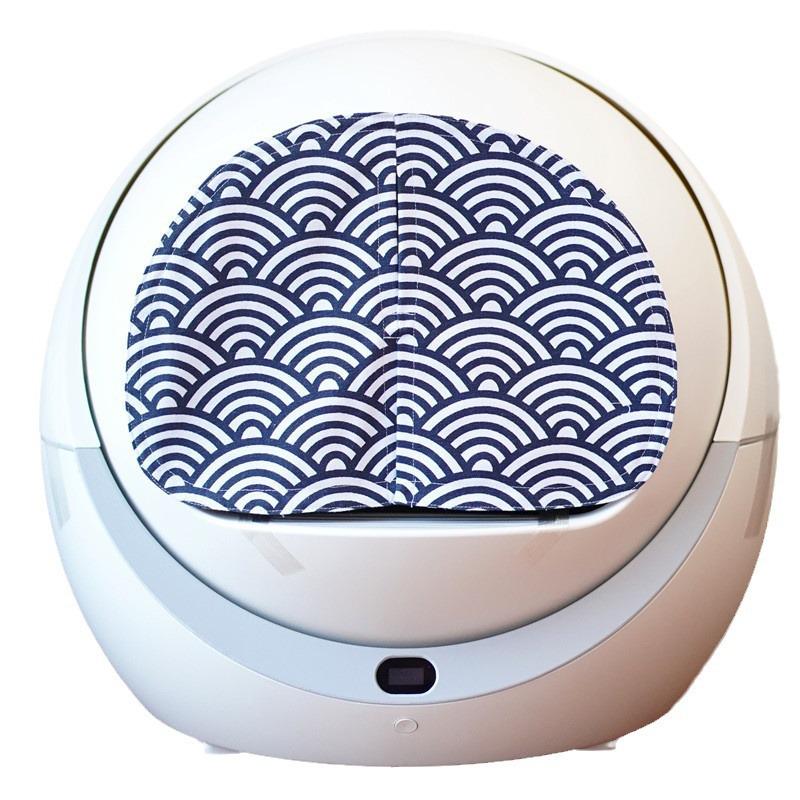Petree Litter Box Cover: Automatic, Deodorizing, Dustproof, Replaceable, Washable, Fully Enclosed.