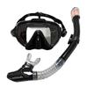 Dry Snorkel Set Window Snorkel Mask, Anti-Fog Scuba Diving Goggle and Snorkel, Adult Snorkeling Swim Mask with PC Lens