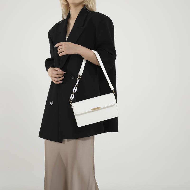 Elegant Vintage Small Square Handbag For Women Stylish Pu Leather For Daily Use