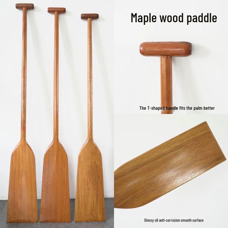 Solid Wood Dragon Boat Paddle 120 cm