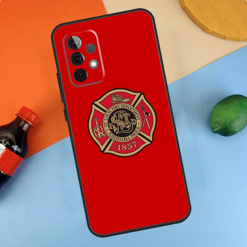 Firefighter Fire Department Fireman Fundas For Samsung Galaxy A54 A34 A14 A52 A32 A22 A12 A13 A23 A33 A53 A73 A51 A71 Case