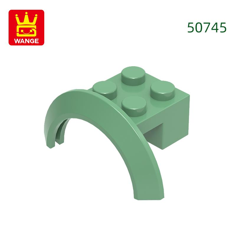 65Pcs/lot 50745 Wheel Arch Construction Bricks MOC Accessories Works With Featuring Blocks Kids Playthings Gift Idea Box