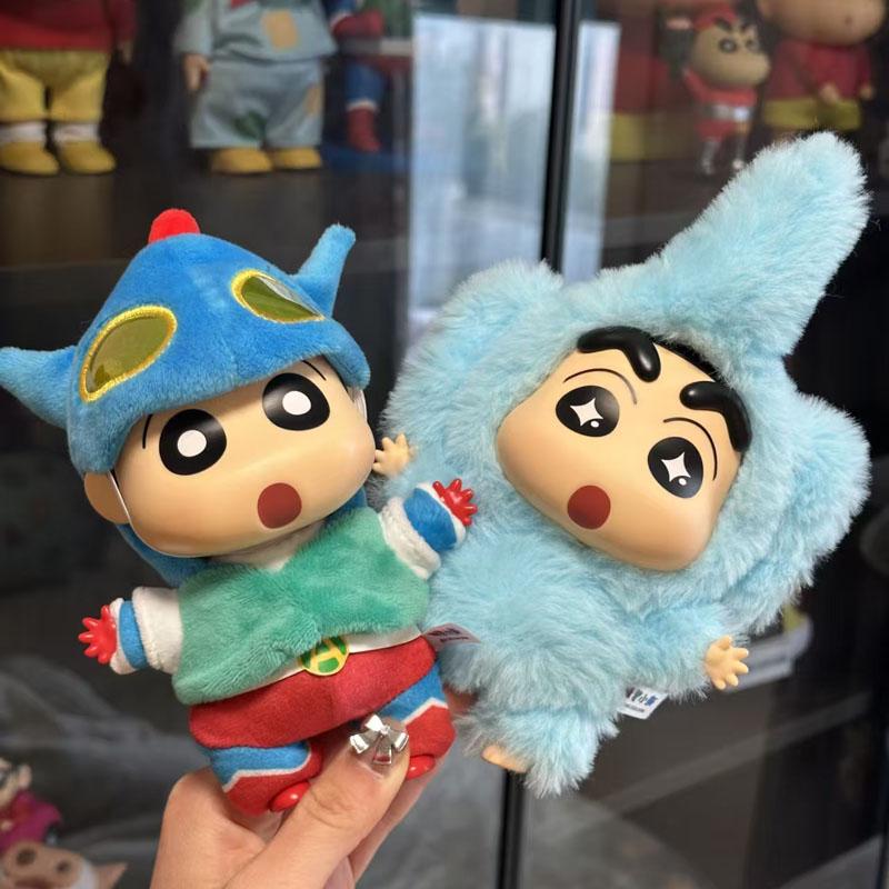 Toptoy CrayonShin-Chan Blind Box Kostümparty Serie Vinylpuppe Anime Actionfigur Mystery Box Kawaii Sammlung Modell Spielzeug Geschenk